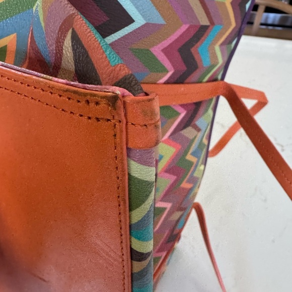 RARE Mackenzie Childs Kaleidoscope Tote Bag - Picture 15 of 16